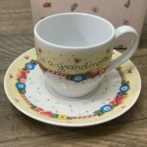 Mary Engelbreit Time For Tea Cup & Saucer Collection